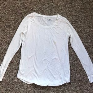 Longe sleeve white t-shirt